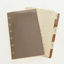 FENDI Zucca Canvas Planner Black Brown Auth sw1689V-23
