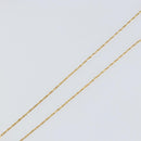 Christian Dior Necklace metal Gold Auth sw1690-5