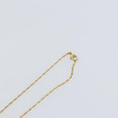 Christian Dior Necklace metal Gold Auth sw1690-6