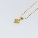 Christian Dior Necklace metal Gold Auth sw1690-9