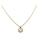 Christian Dior Necklace metal Gold Auth sw1691-1