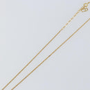 Christian Dior Necklace metal Gold Auth sw1691-11