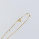 Christian Dior Necklace metal Gold Auth sw1691-12