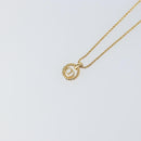 Christian Dior Necklace metal Gold Auth sw1691-3