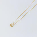 Christian Dior Necklace metal Gold Auth sw1691-4