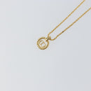 Christian Dior Necklace metal Gold Auth sw1691-9