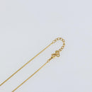 Christian Dior Necklace metal Gold Auth sw1693-11