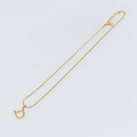 Christian Dior Necklace metal Gold Auth sw1693 - 0