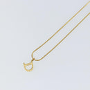 Christian Dior Necklace metal Gold Auth sw1693-4