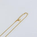 Christian Dior Necklace metal Gold Auth sw1693-6