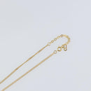 Christian Dior Necklace metal Gold Auth sw1694-12