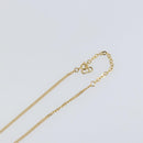 Christian Dior Necklace metal Gold Auth sw1694-6