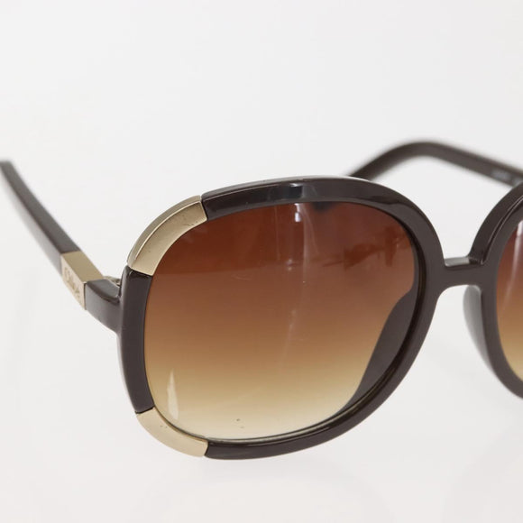 Chloe Bulgari Sunglasses Plastic 3Set Brown Auth sw1698
