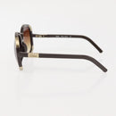Chloe Bulgari Sunglasses Plastic 3Set Brown Auth sw1698-6