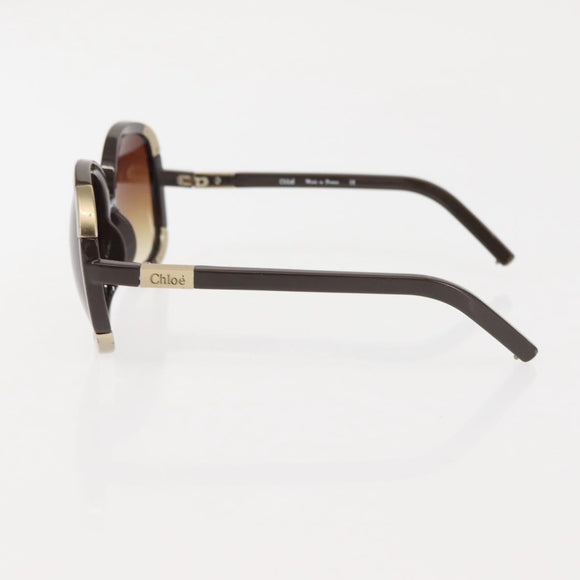 Chloe Bulgari Sunglasses Plastic 3Set Brown Auth sw1698
