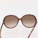 Chloe Bulgari Sunglasses Plastic 3Set Brown Auth sw1698-8