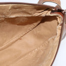 GUCCI Micro GG Supreme Shoulder Bag PVC Beige Gold 001 984 4001 Auth SW1700-18