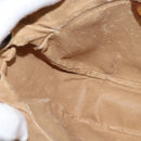 GUCCI Micro GG Supreme Shoulder Bag PVC Beige Gold 001 984 4001 Auth SW1700-19