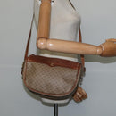 GUCCI Micro GG Supreme Shoulder Bag PVC Beige Gold 001 984 4001 Auth SW1700-20