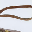 GUCCI Micro GG Supreme Shoulder Bag PVC Beige Gold 001 984 4001 Auth SW1700-8