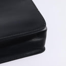 GUCCI Bamboo Sherry Line Hand Bag Leather Navy Red gold Auth SW1701-16