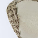 GUCCI GG Canvas Tote Bag Beige Gold 223972 Auth SW1704-15