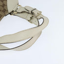 GUCCI GG Canvas Tote Bag Beige Gold 223972 Auth SW1704-7