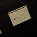 GUCCI GG Canvas Tote Bag Beige Silver 113017 Auth SW1705-17