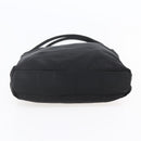 PRADA Tote Bag Nylon Black Silver Auth SW1710-5