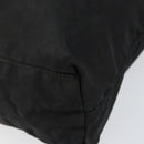 PRADA Shoulder Bag Nylon Black Silver Auth SW1711-16