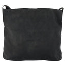 PRADA Shoulder Bag Nylon Black Silver Auth SW1711-2