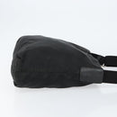 PRADA Shoulder Bag Nylon Black Silver Auth SW1711-3
