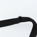 PRADA Shoulder Bag Nylon Black Silver Auth SW1711-8