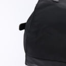 PRADA Hand Bag Nylon Leather Black Silver Auth SW1713-9