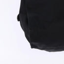 PRADA Hand Bag Nylon Leather Black Silver Auth SW1713-15