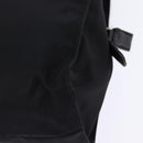 PRADA Hand Bag Nylon Leather Black Silver Auth SW1713-16