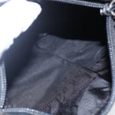 PRADA Accessory Pouch Nylon Black Silver Auth SW1714-11