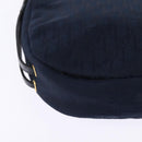 Christian Dior Trotter Canvas Shoulder Bag Navy Auth SW1716-15