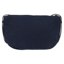 Christian Dior Trotter Canvas Shoulder Bag Navy Auth SW1716-2