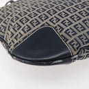 FENDI Zucchino Canvas Tote Bag Navy Auth SW1721-16