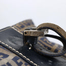 FENDI Zucchino Canvas Tote Bag Navy Auth SW1721-9