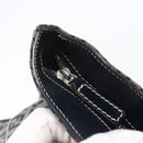 FENDI Zucchino Canvas Tote Bag Navy Auth SW1721-18