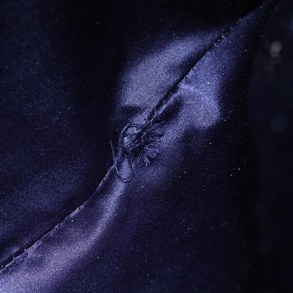 FENDI Zucchino Canvas Tote Bag Navy Auth SW1721