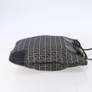 FENDI Zucchino Canvas Tote Bag Navy Auth SW1721-4