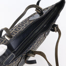 FENDI Zucchino Canvas Tote Bag Navy Auth SW1721-6