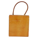 LOUIS VUITTON Monogram Vernis Bleecker Cosmetic Pouch Beige M91002 Auth SW1727-2