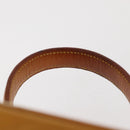 LOUIS VUITTON Monogram Vernis Bleecker Cosmetic Pouch Beige M91002 Auth SW1727-14