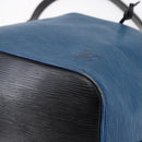 LOUIS VUITTON Epi Petit Noe Shoulder Bag By Color Black Blue M44152 Auth SW1729-9