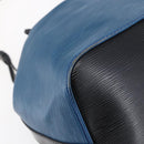 LOUIS VUITTON Epi Petit Noe Shoulder Bag By Color Black Blue M44152 Auth SW1729-14