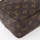 LOUIS VUITTON Monogram Trousse Toilette 28 Clutch Bag M47522 LV Auth SW1730-16